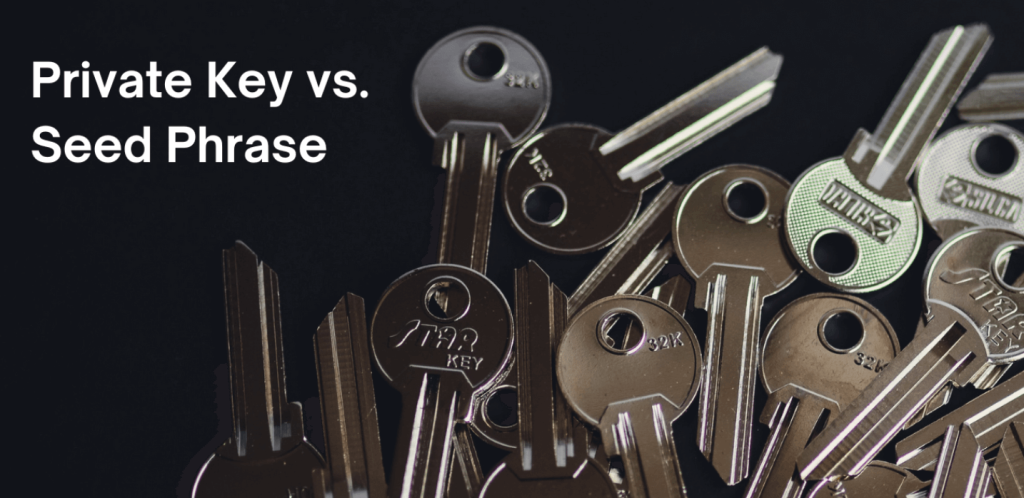 Private Key To Seed Phrase 1 private key vs seed phrase