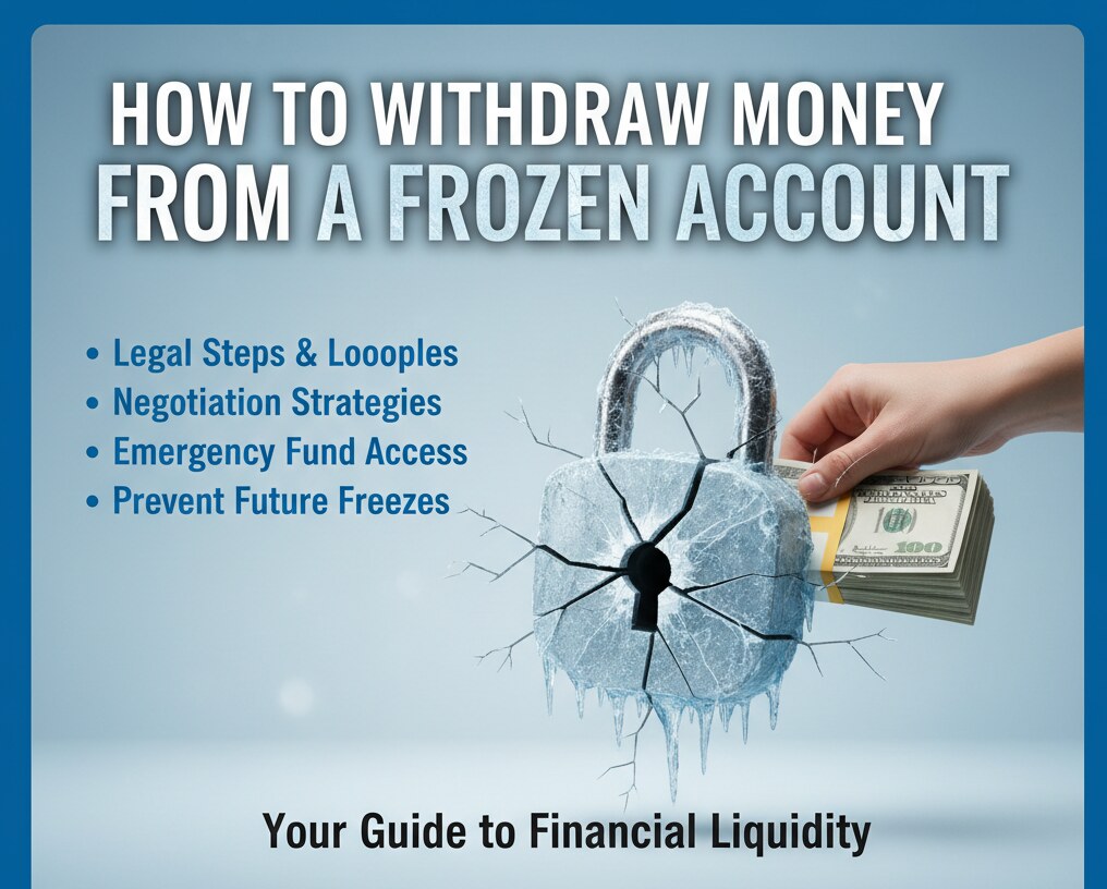 How to Withdraw Money from a Frozen Account